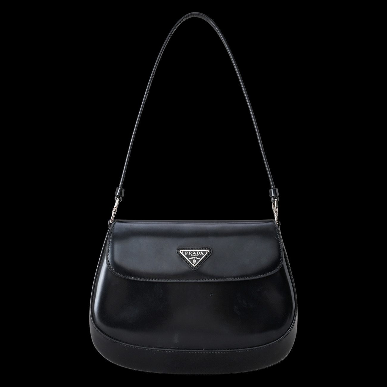 PRADA(USED)프라다 브러쉬드 클레오백