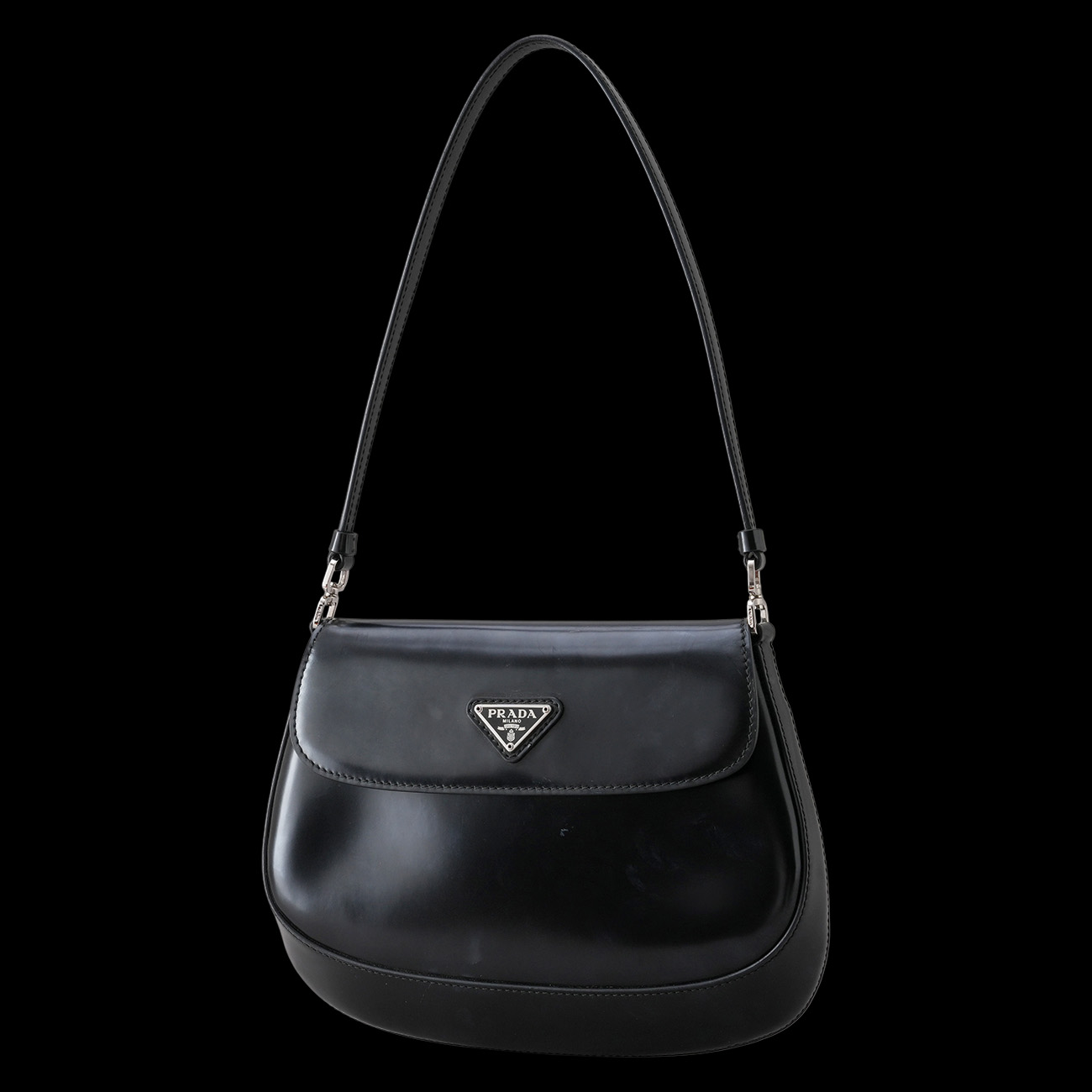 PRADA(USED)프라다 브러쉬드 클레오백