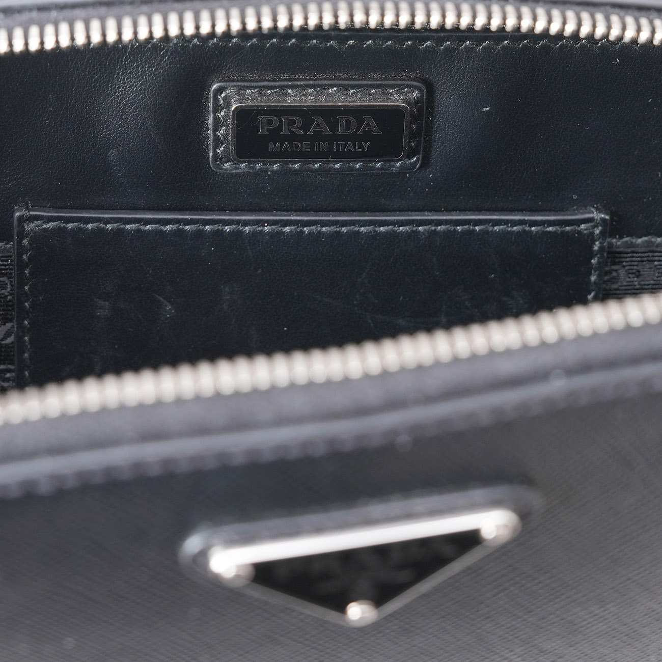 PRADA(USED)프라다 2VH173 브리크 브러시드 미니 크로스백
