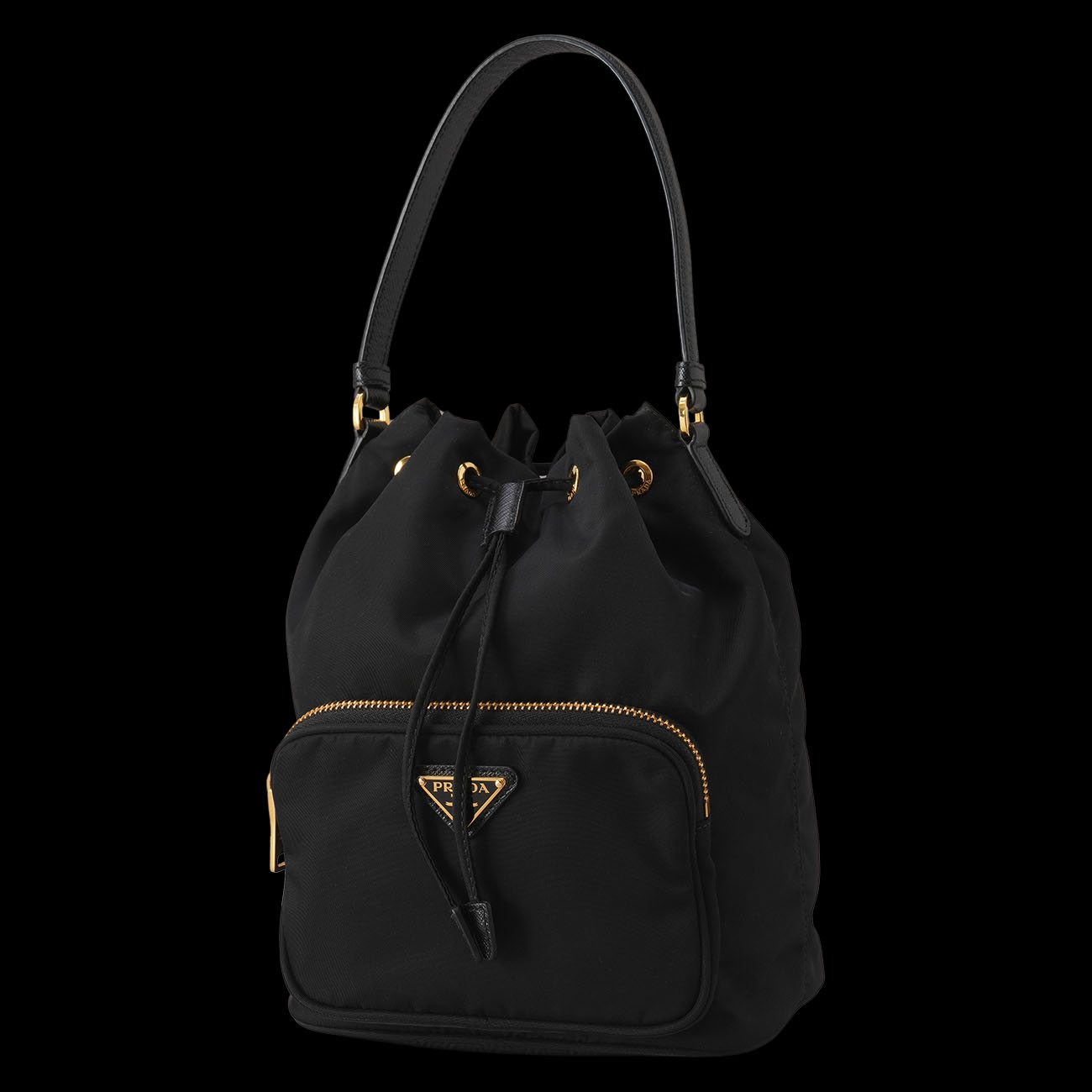PRADA(USED)프라다 1BH204 리나일론 테수토 버킷백