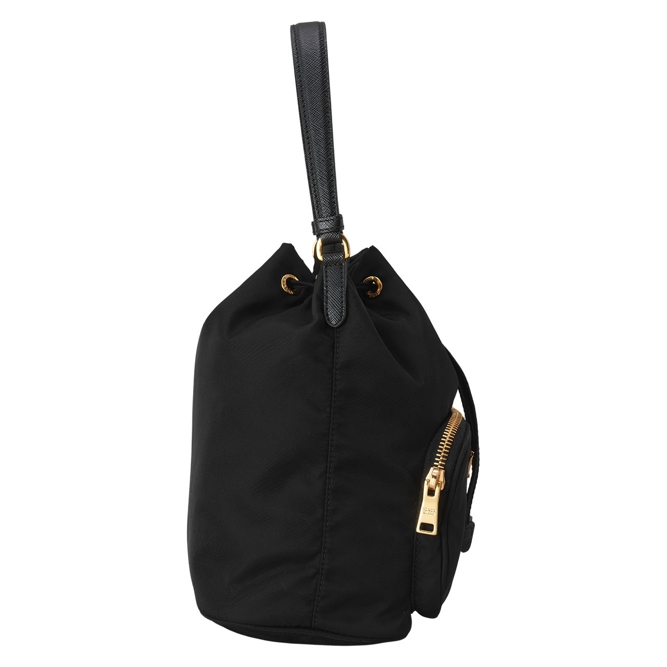 PRADA(USED)프라다 1BH204 리나일론 테수토 버킷백