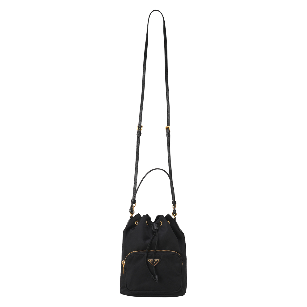 PRADA(USED)프라다 1BH204 리나일론 테수토 버킷백
