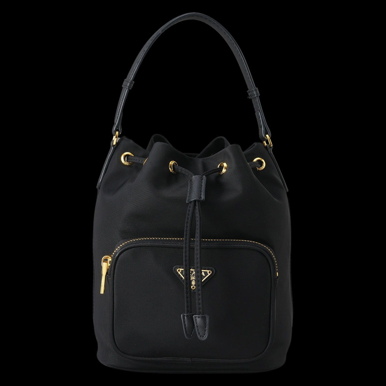 PRADA(USED)프라다 리나일론 버킷 크로스백