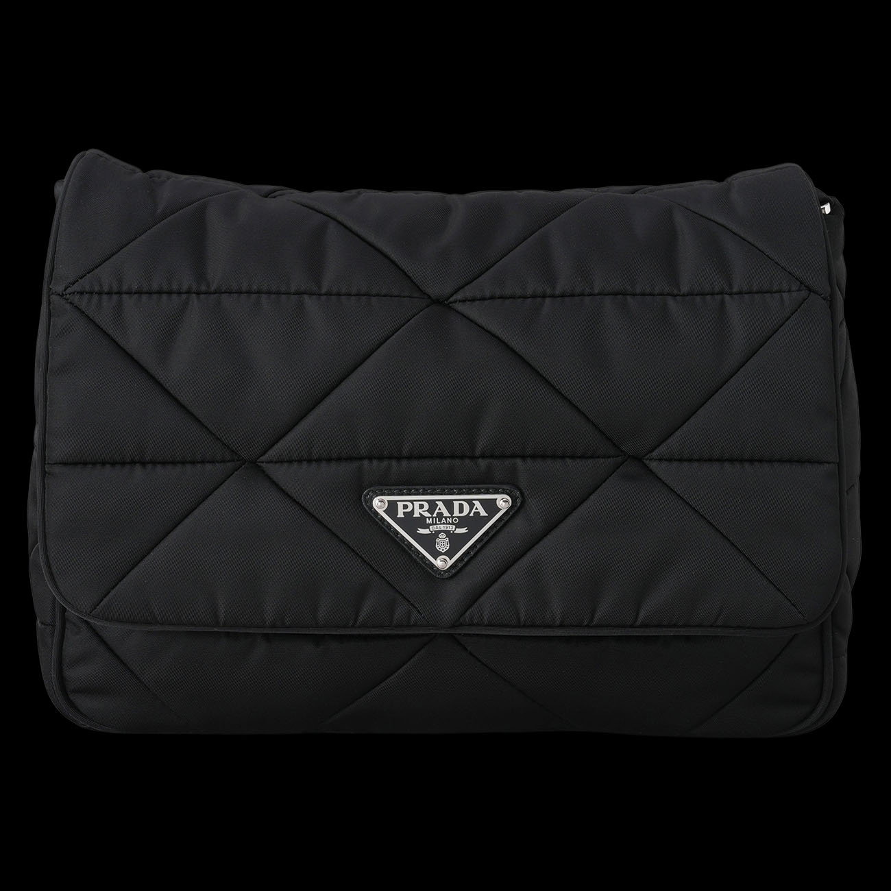 PRADA(USED)프라다 1BD290 리나일론 패딩 숄더백