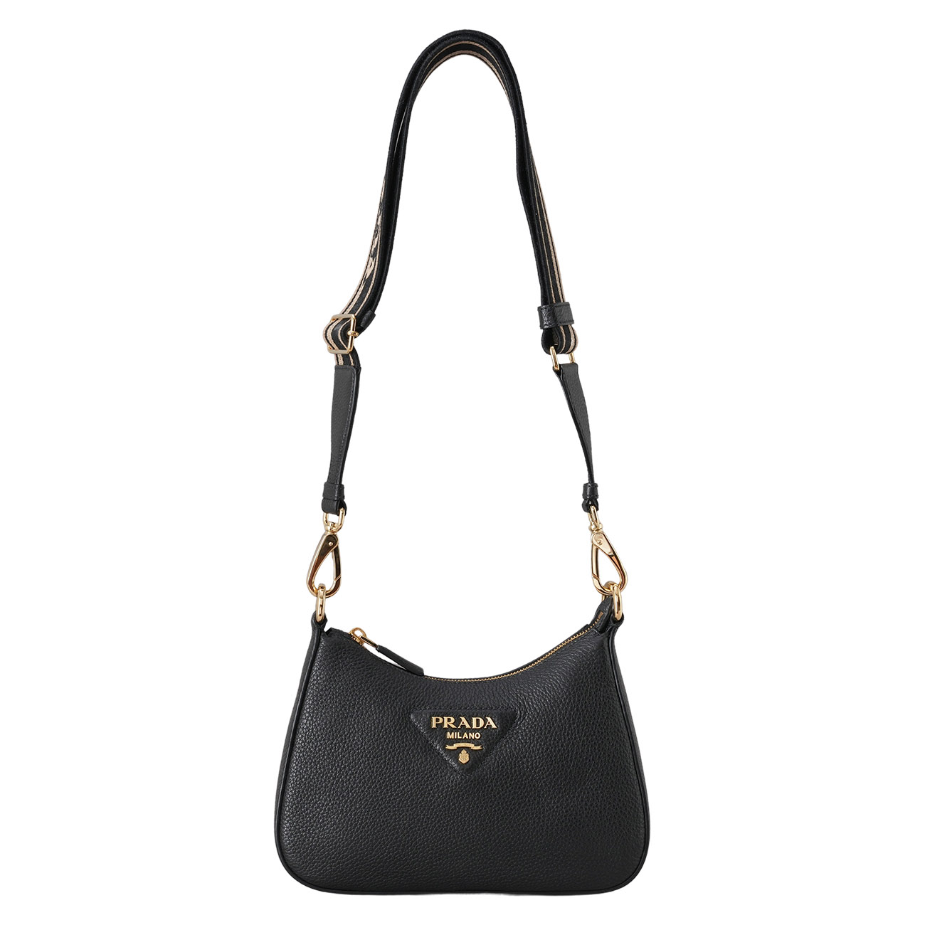 PRADA(USED)프라다 1BH193 비텔로 다이노 숄더백
