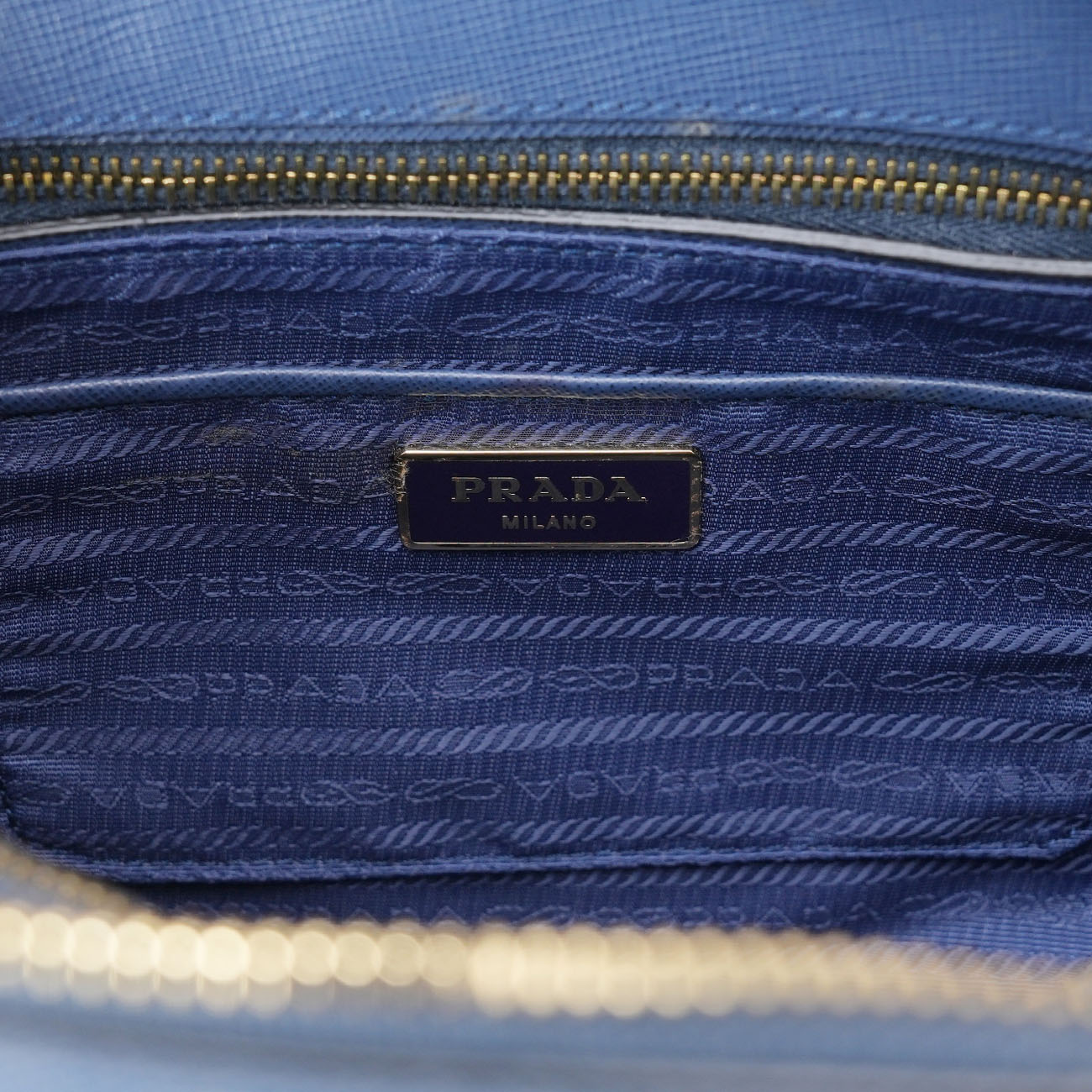 PRADA(USED)프라다 BN2558 사피아노 럭스 백