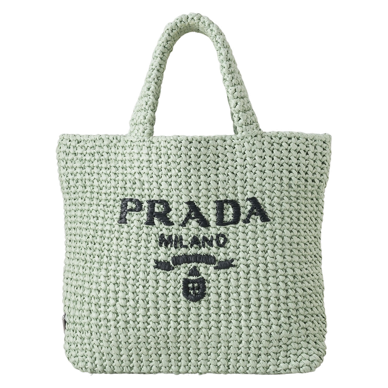 PRADA(USED)프라다 크로셰 토트 백