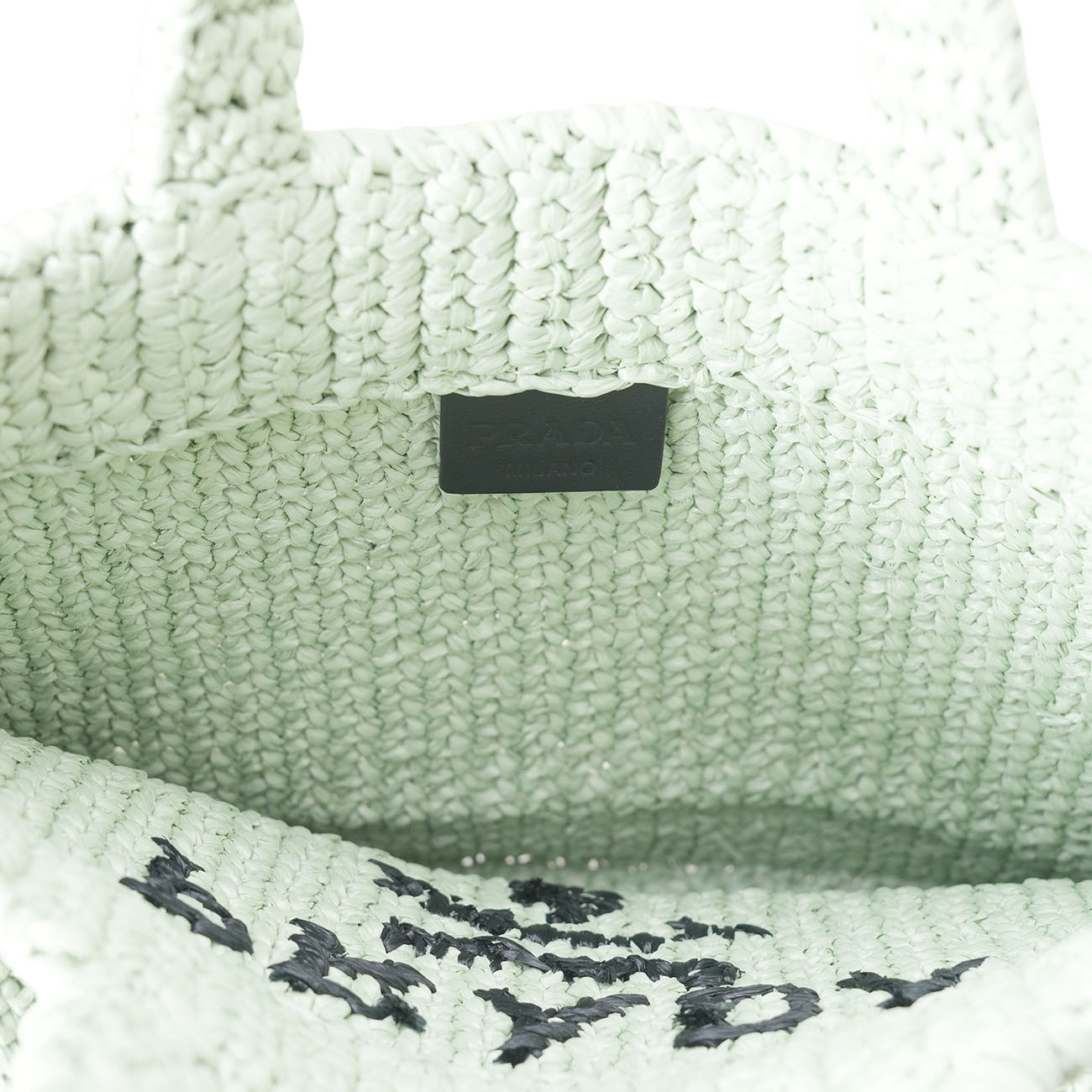 PRADA(USED)프라다 크로셰 토트 백