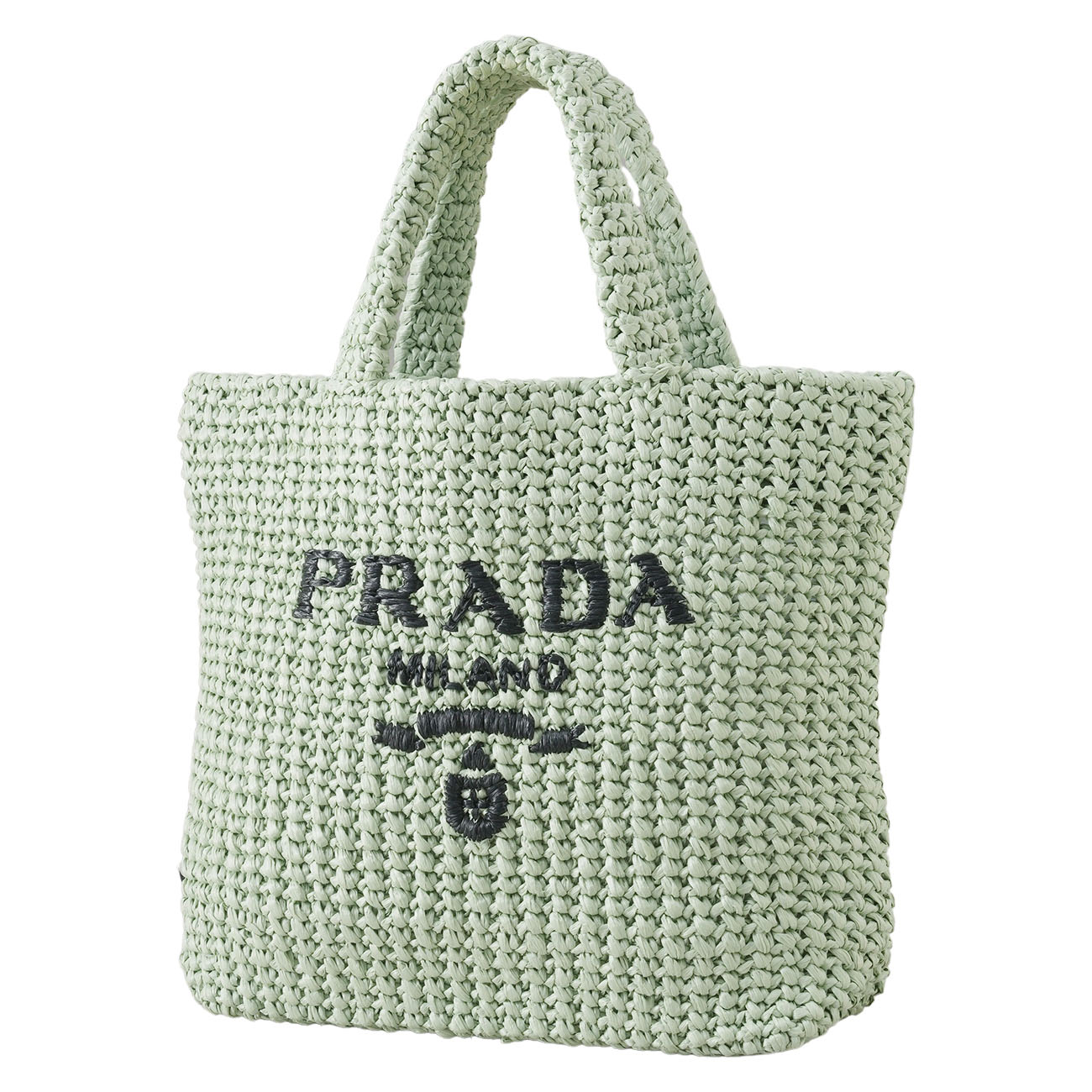 PRADA(USED)프라다 크로셰 토트 백
