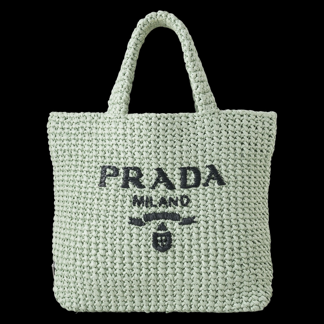 PRADA(USED)프라다 크로셰 토트 백