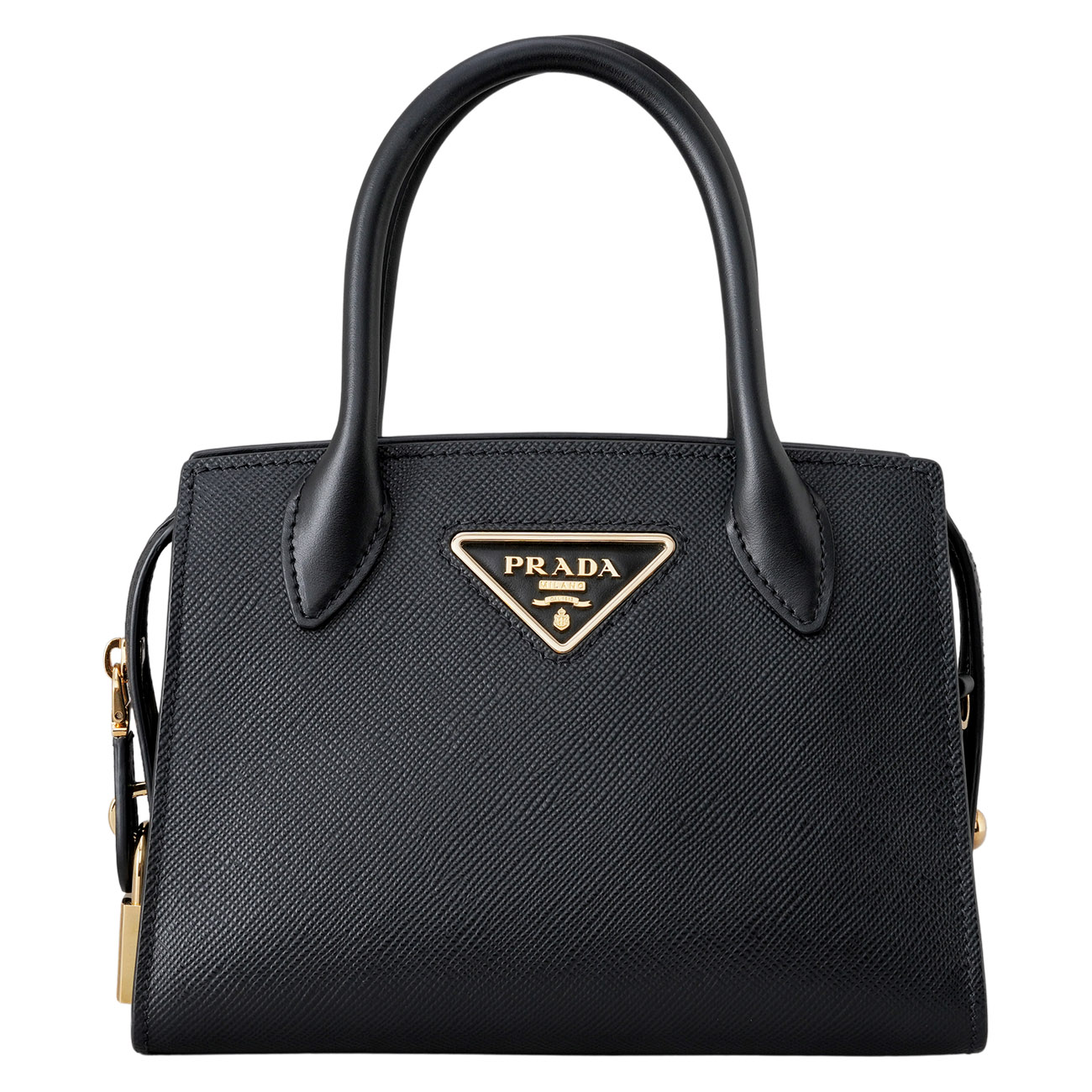 PRADA(USED)프라다 1BA269 사피아노 모노크롬 토트겸 숄더백
