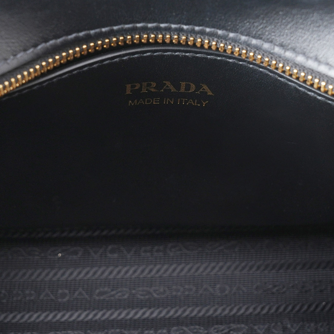 PRADA(USED)프라다 1BA269 사피아노 모노크롬 토트겸 숄더백