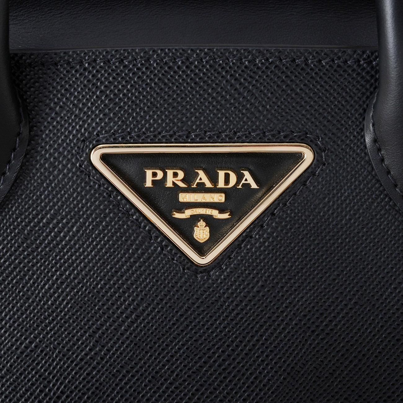PRADA(USED)프라다 1BA269 사피아노 모노크롬 토트겸 숄더백