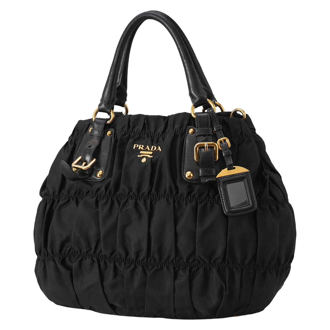 PRADA(USED)프라다 고프레 토트겸 숄더백
