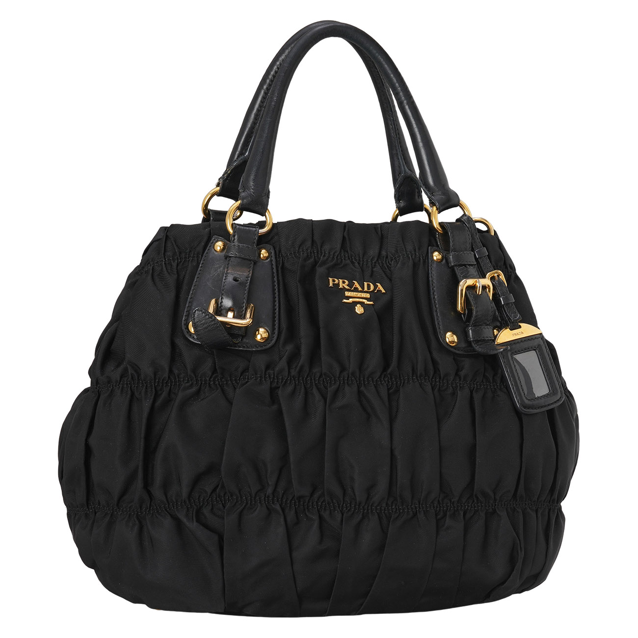 PRADA(USED)프라다 고프레 토트겸 숄더백