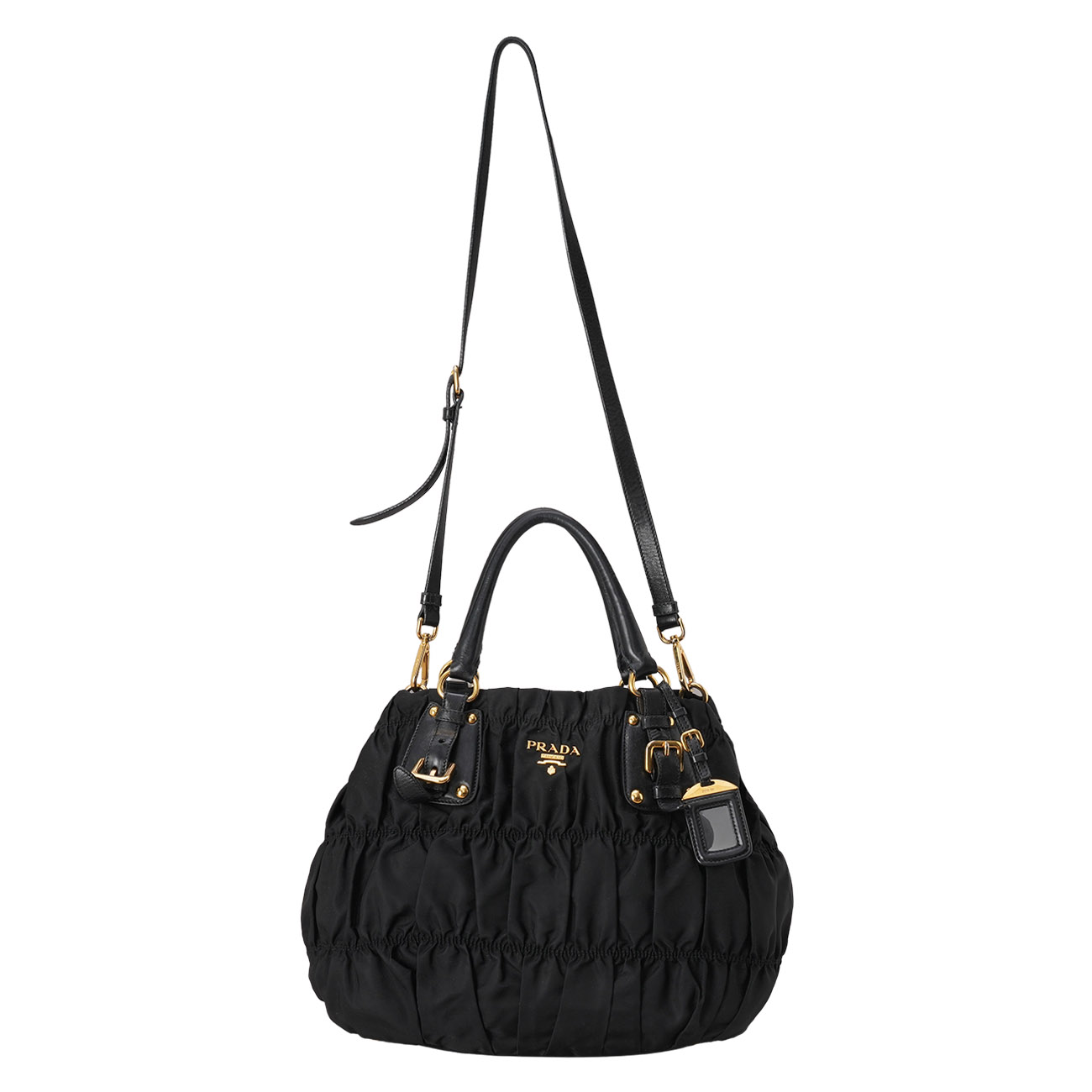 PRADA(USED)프라다 고프레 토트겸 숄더백