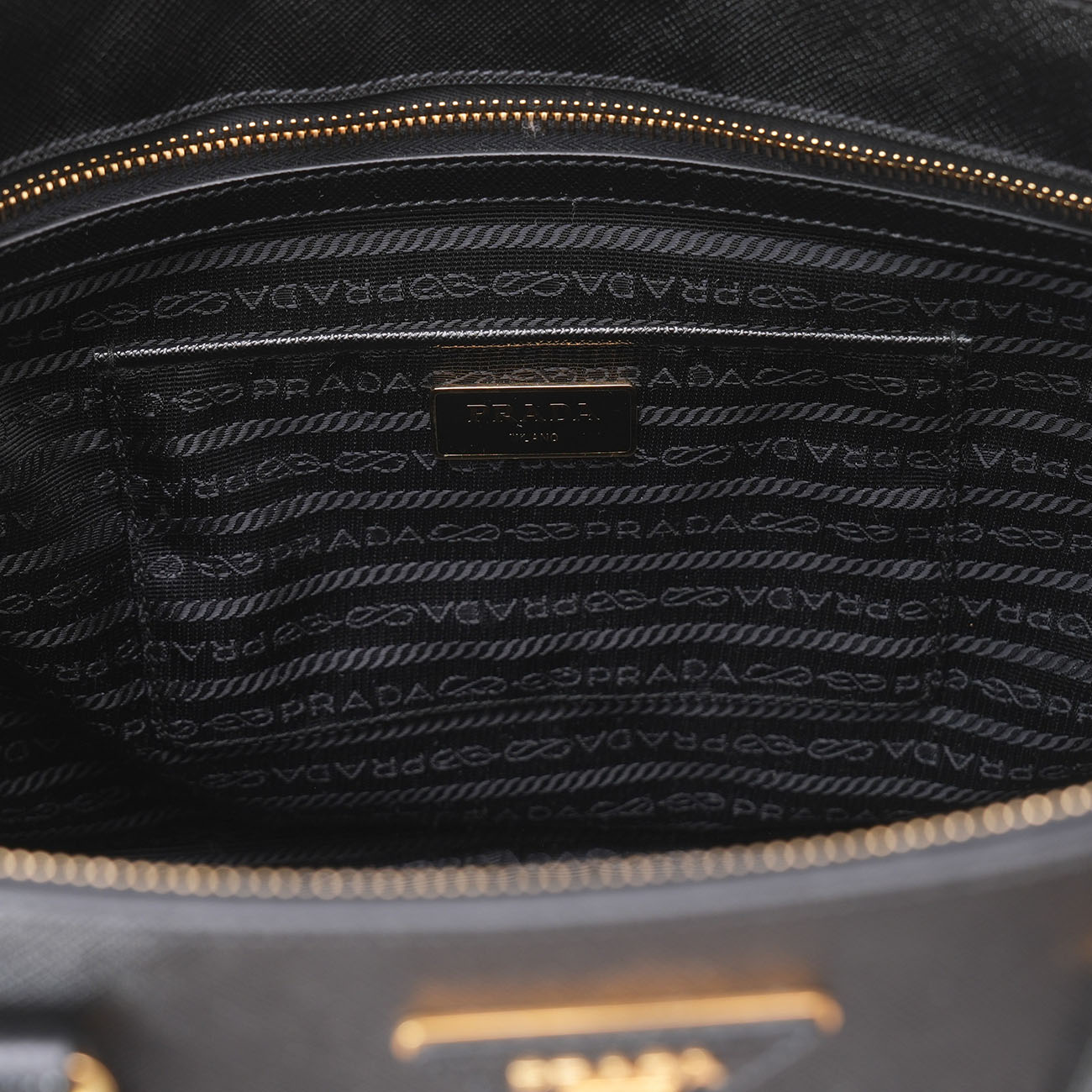 PRADA(USED)프라다 BN2274 사피아노 럭스 토트겸 숄더백