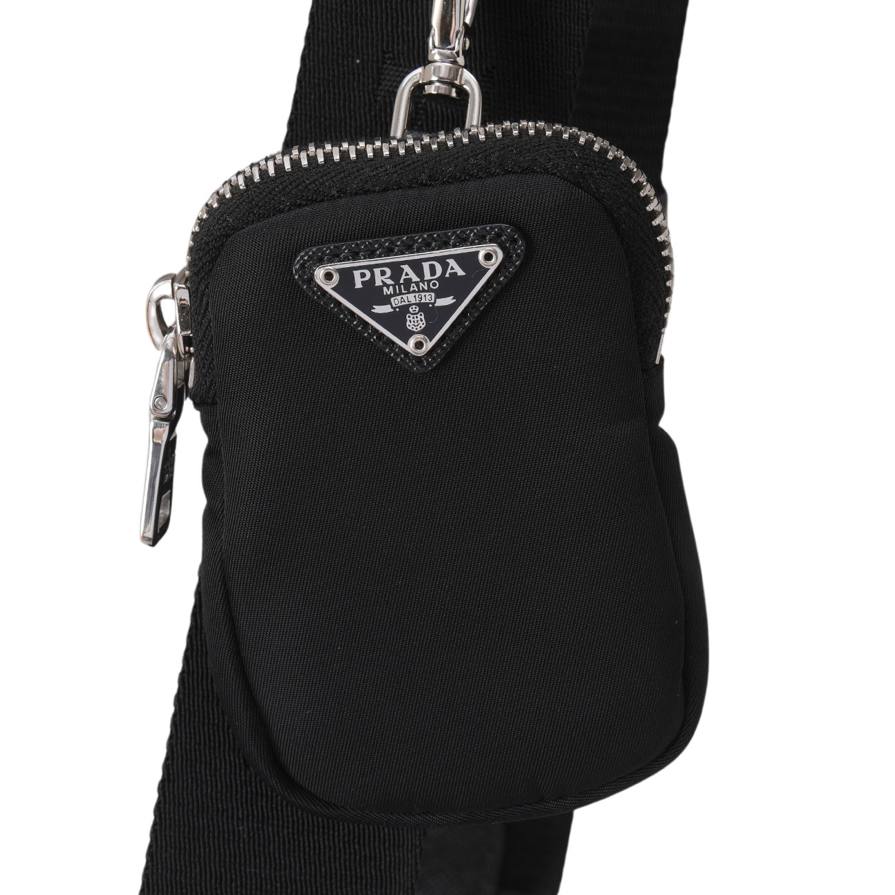 PRADA(USED)프라다 1BH204 리나일론 호보백