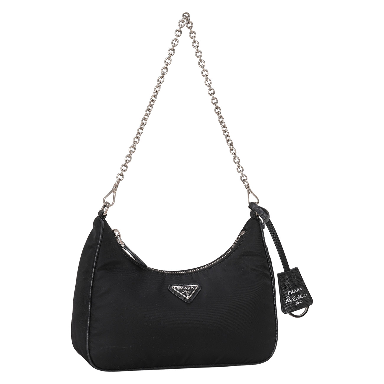 PRADA(USED)프라다 1BH204 리나일론 호보백