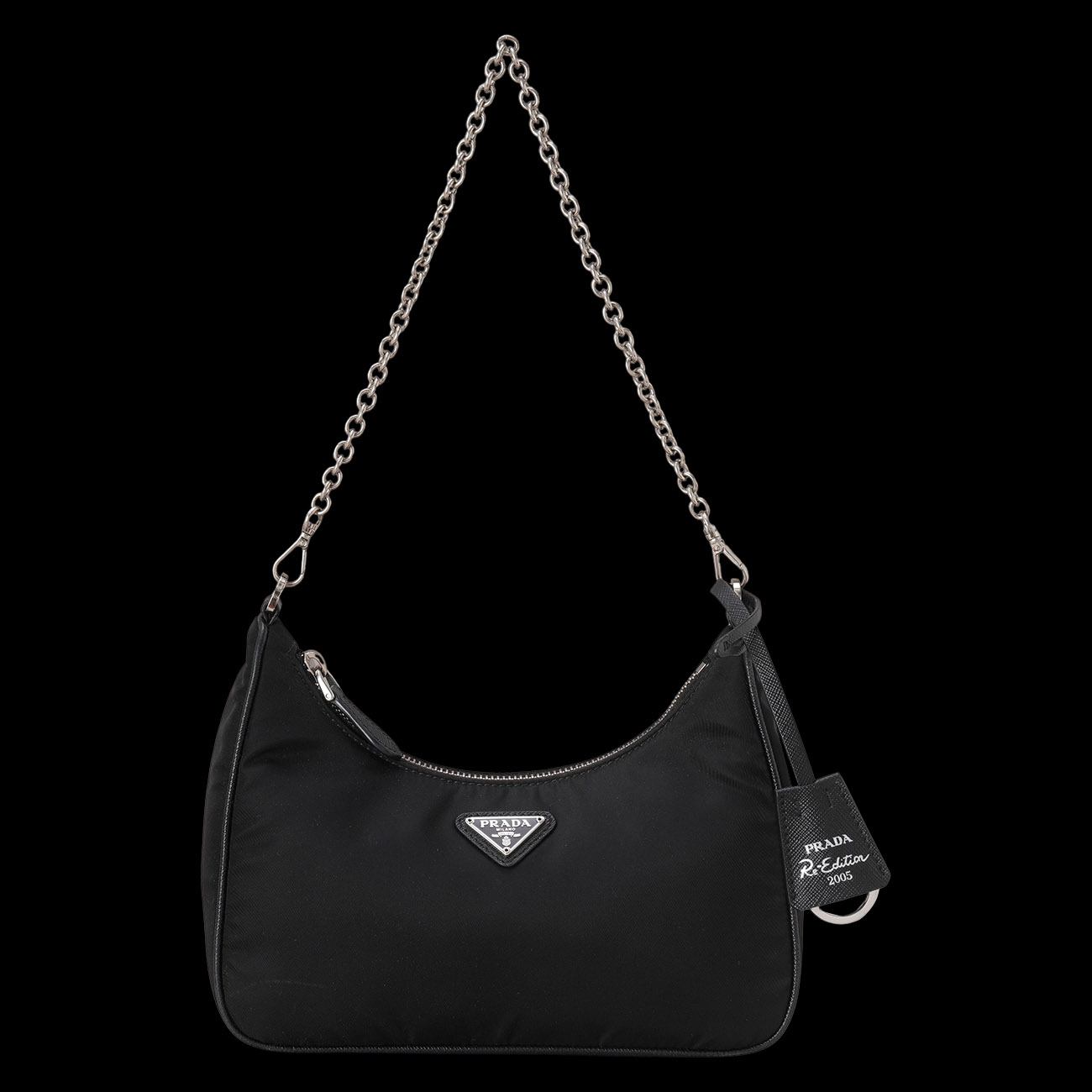 PRADA(USED)프라다 1BH204 리나일론 호보백