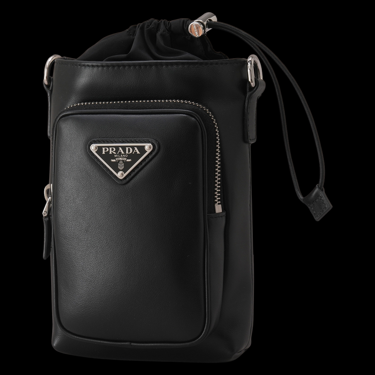 PRADA(USED)프라다 2ZH155 레더 스마트폰 케이스 크로스백