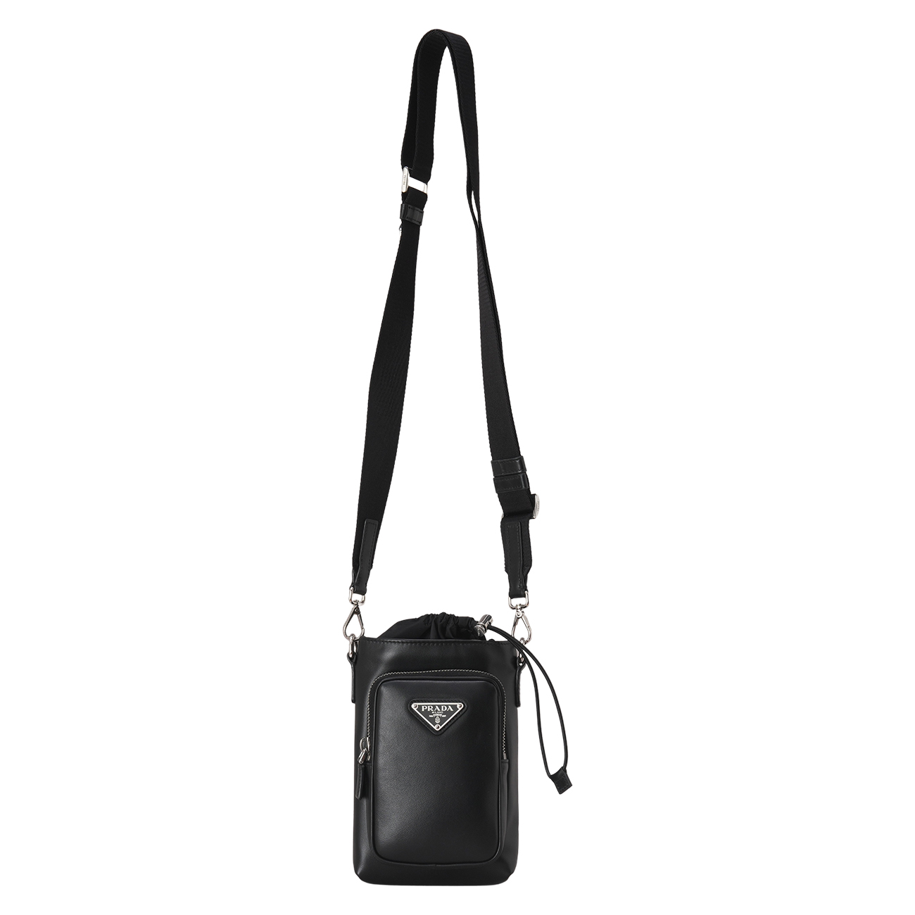 PRADA(USED)프라다 2ZH155 레더 스마트폰 케이스 크로스백