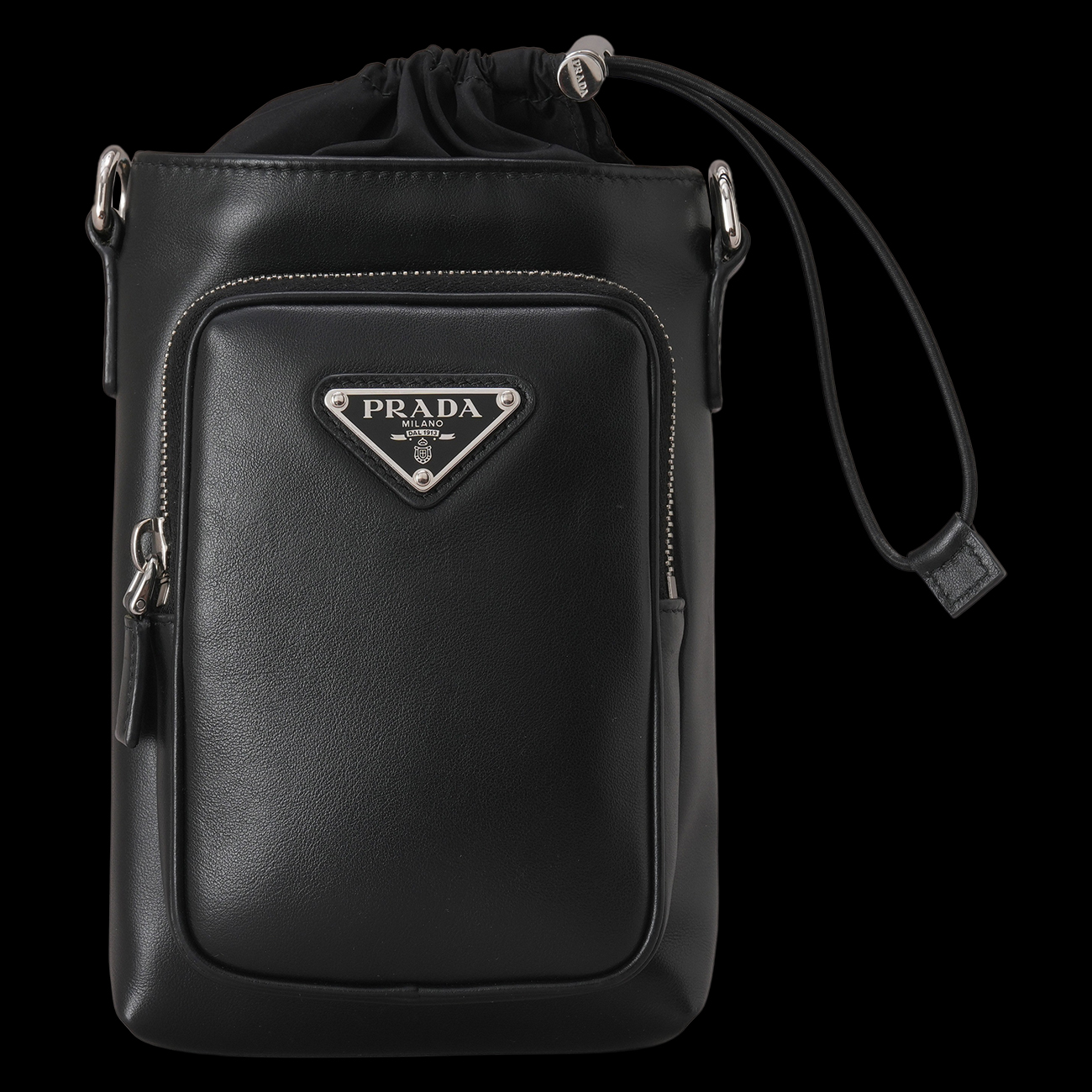 PRADA(USED)프라다 2ZH155 레더 스마트폰 케이스 크로스백