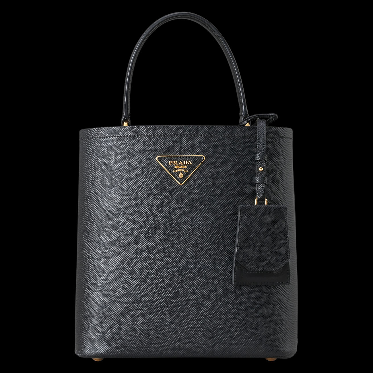 PRADA(USED)프라다 1BA212 사피아노 파니에 토트겸 숄더백