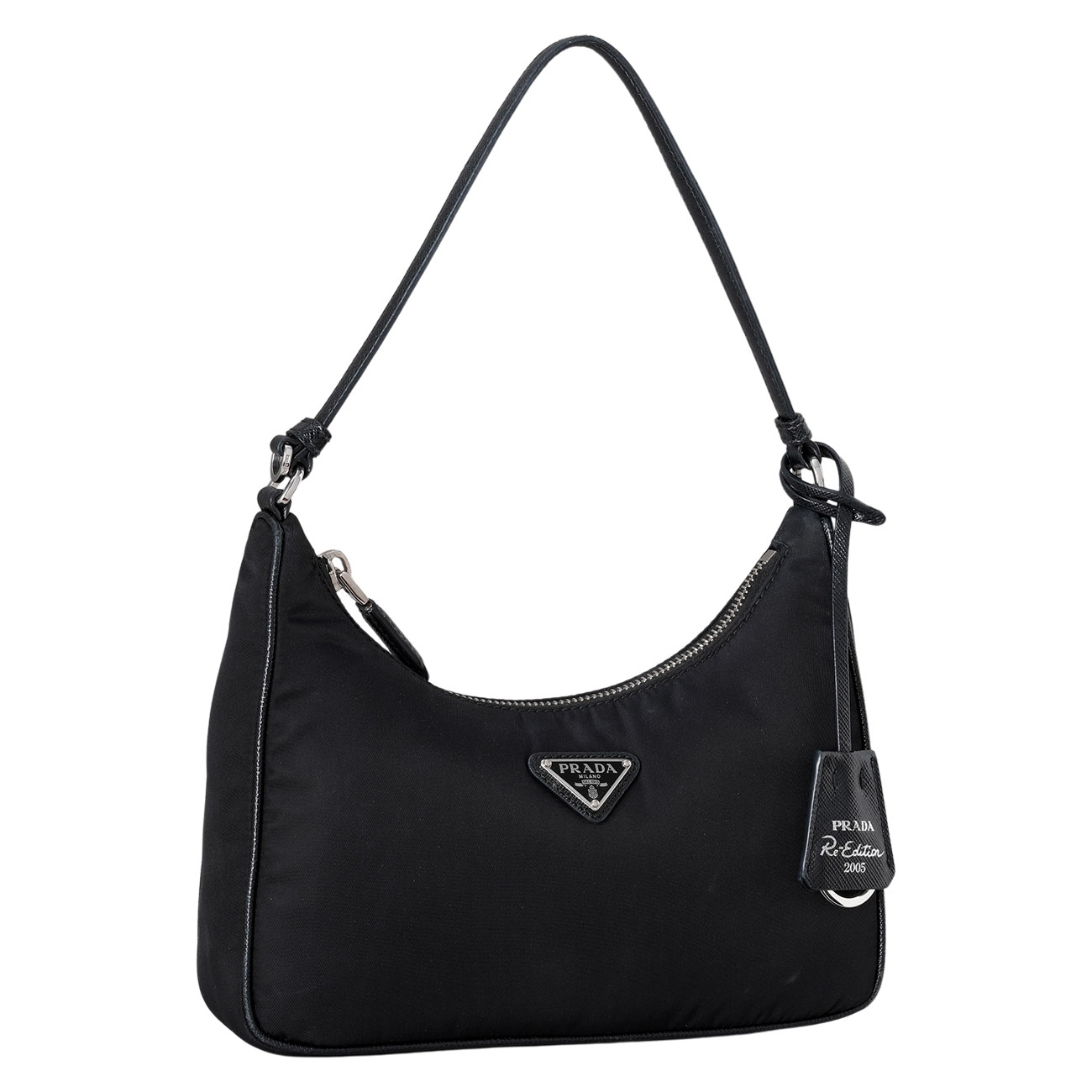 PRADA(USED)프라다 1N204M 리나일론 미니 호보백