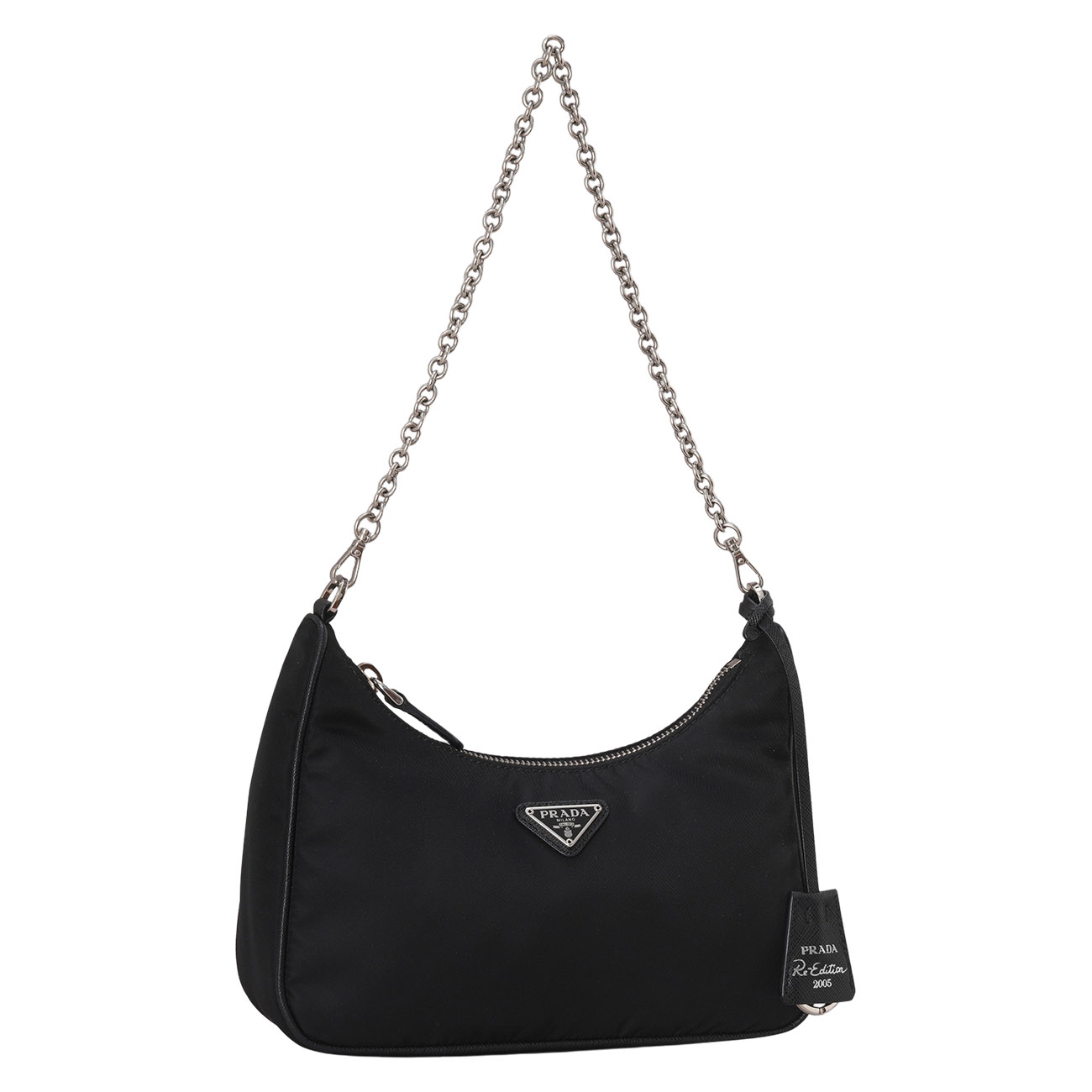 PRADA(USED)프라다 1BH204 리나일론 호보백