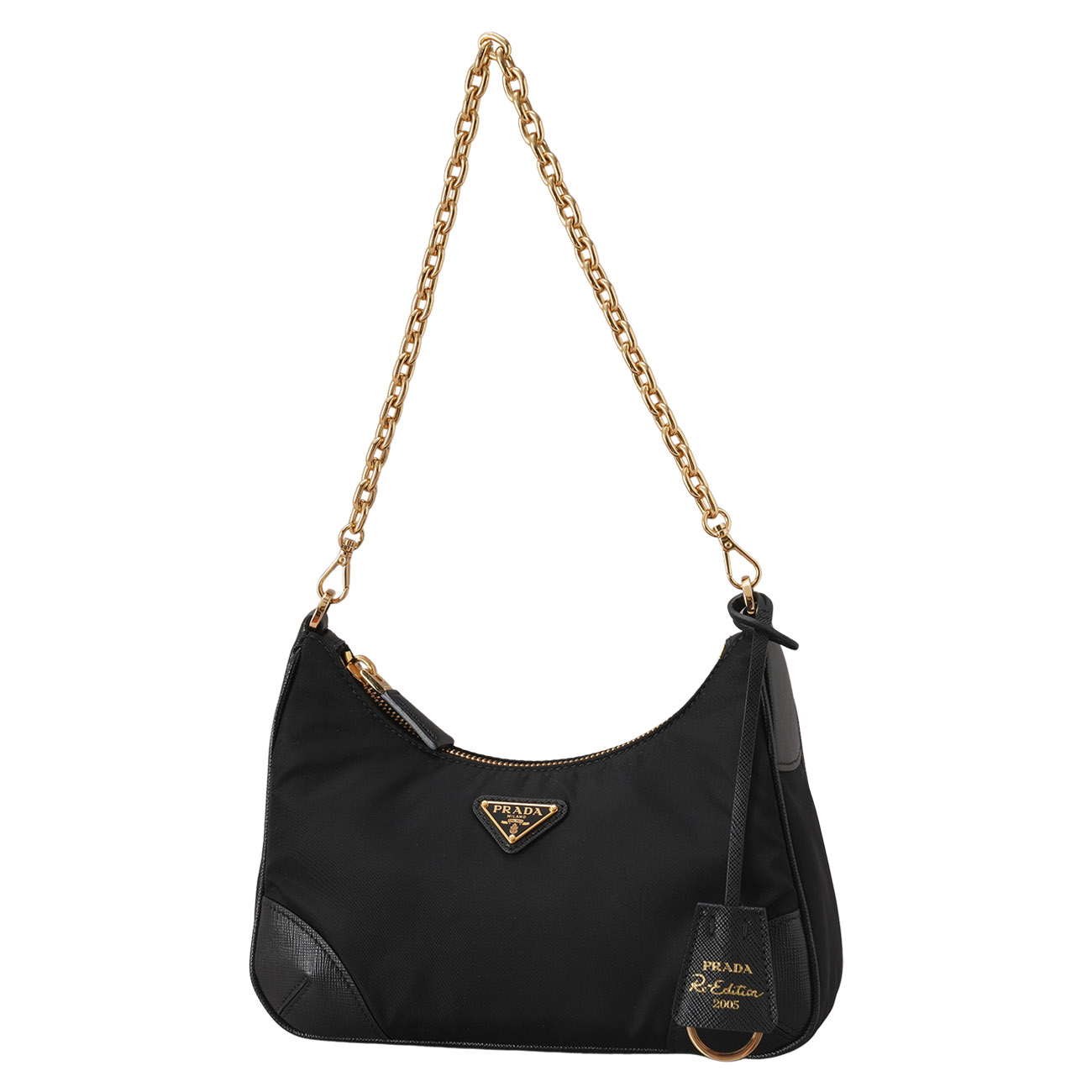 PRADA(USED)프라다 리에디션 2005 리나일론 사피아노 호보백
