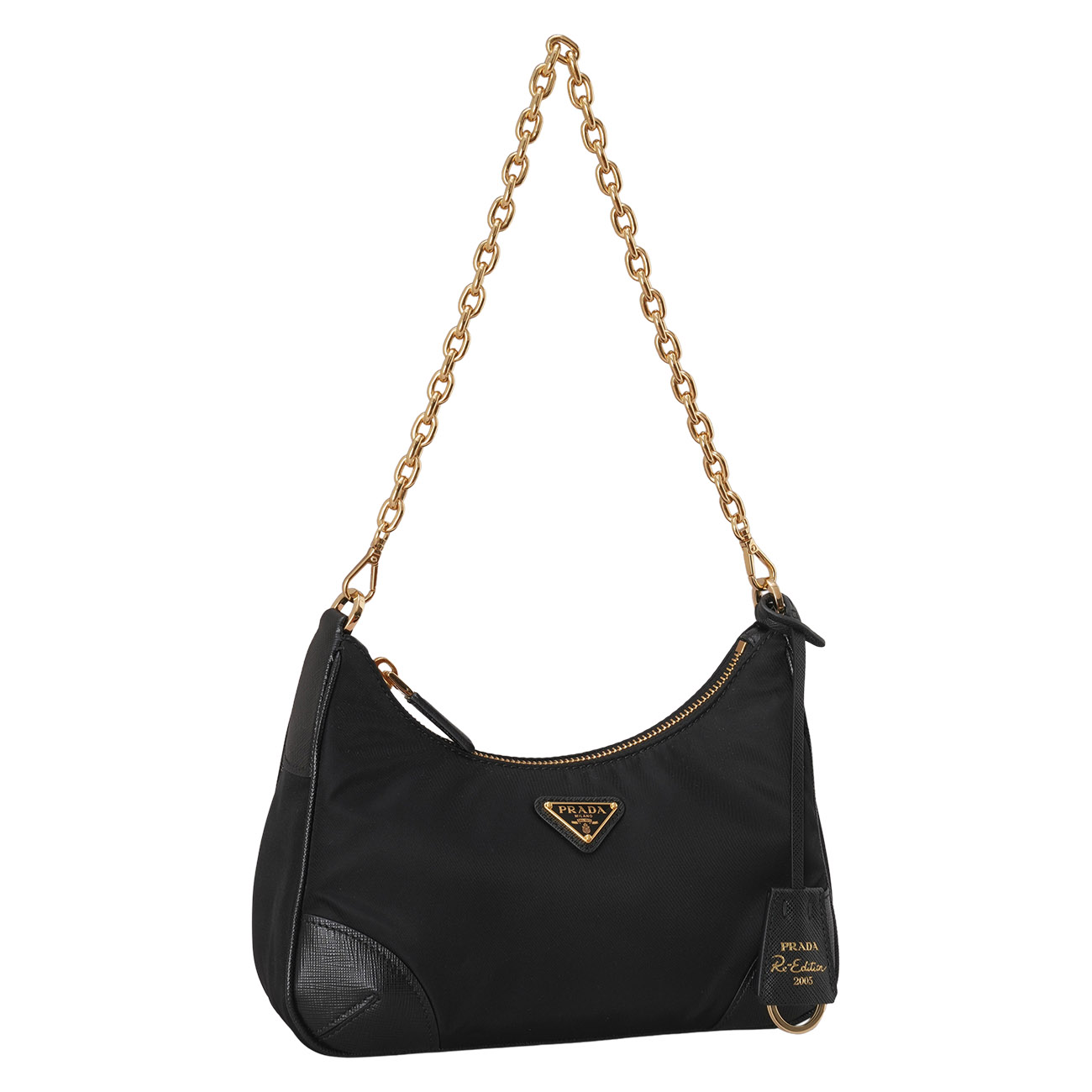 PRADA(USED)프라다 리에디션 2005 리나일론 사피아노 호보백