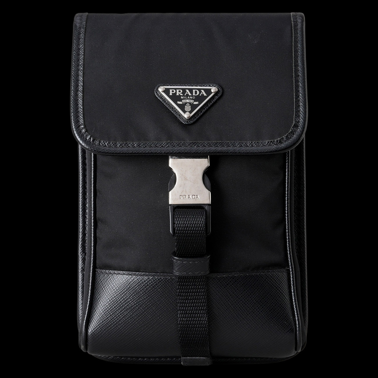 PRADA(USED)프라다 2ZH109 리나일론 폰홀더 크로스백