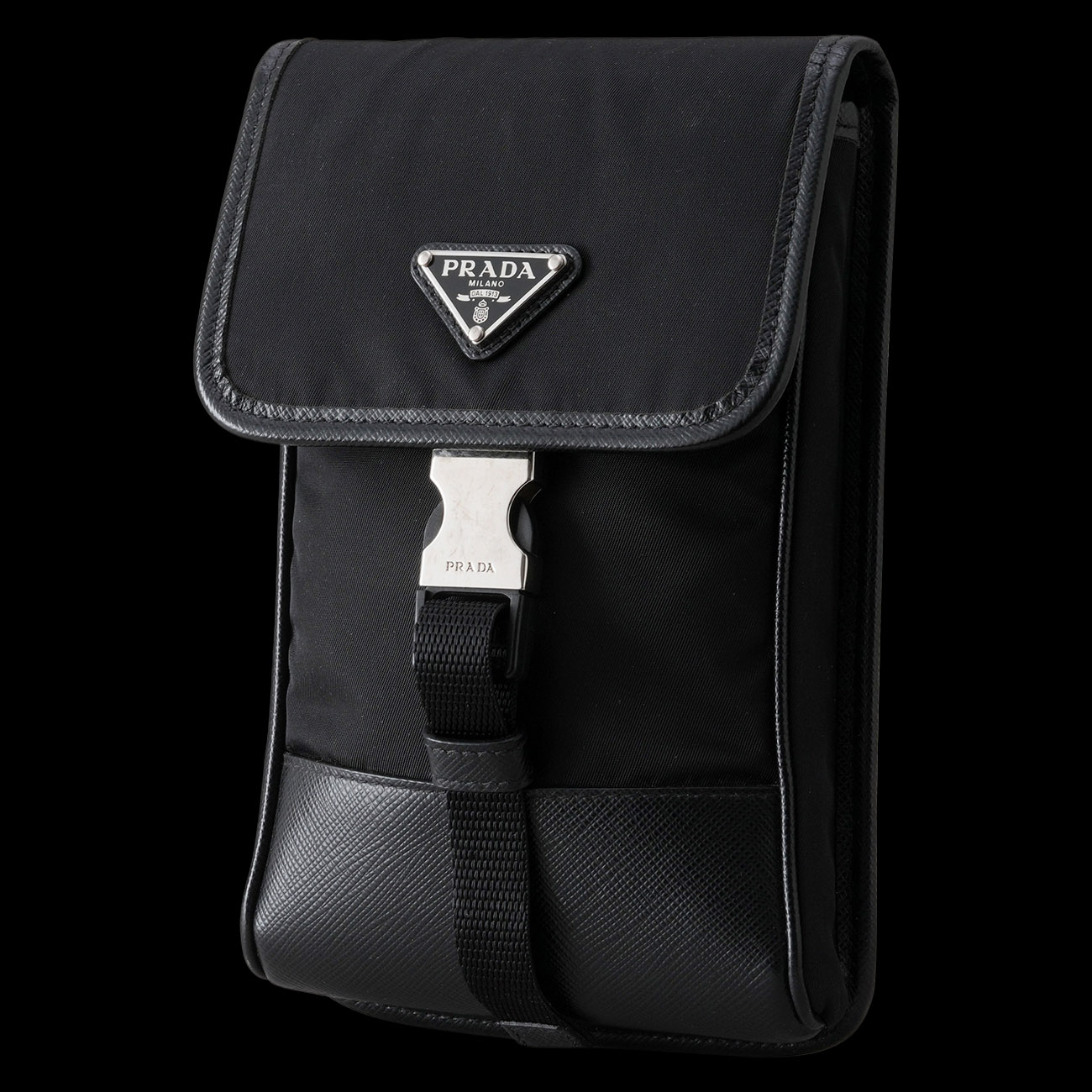 PRADA(USED)프라다 2ZH109 리나일론 폰홀더 크로스백