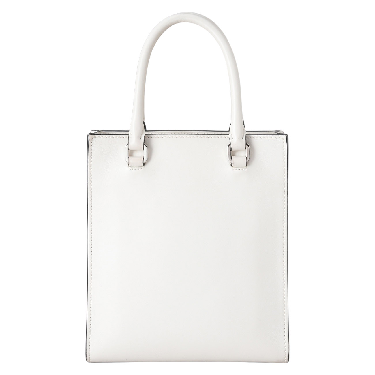 PRADA(USED)프라다 1BA333 엠보싱 로고 탑 핸들백