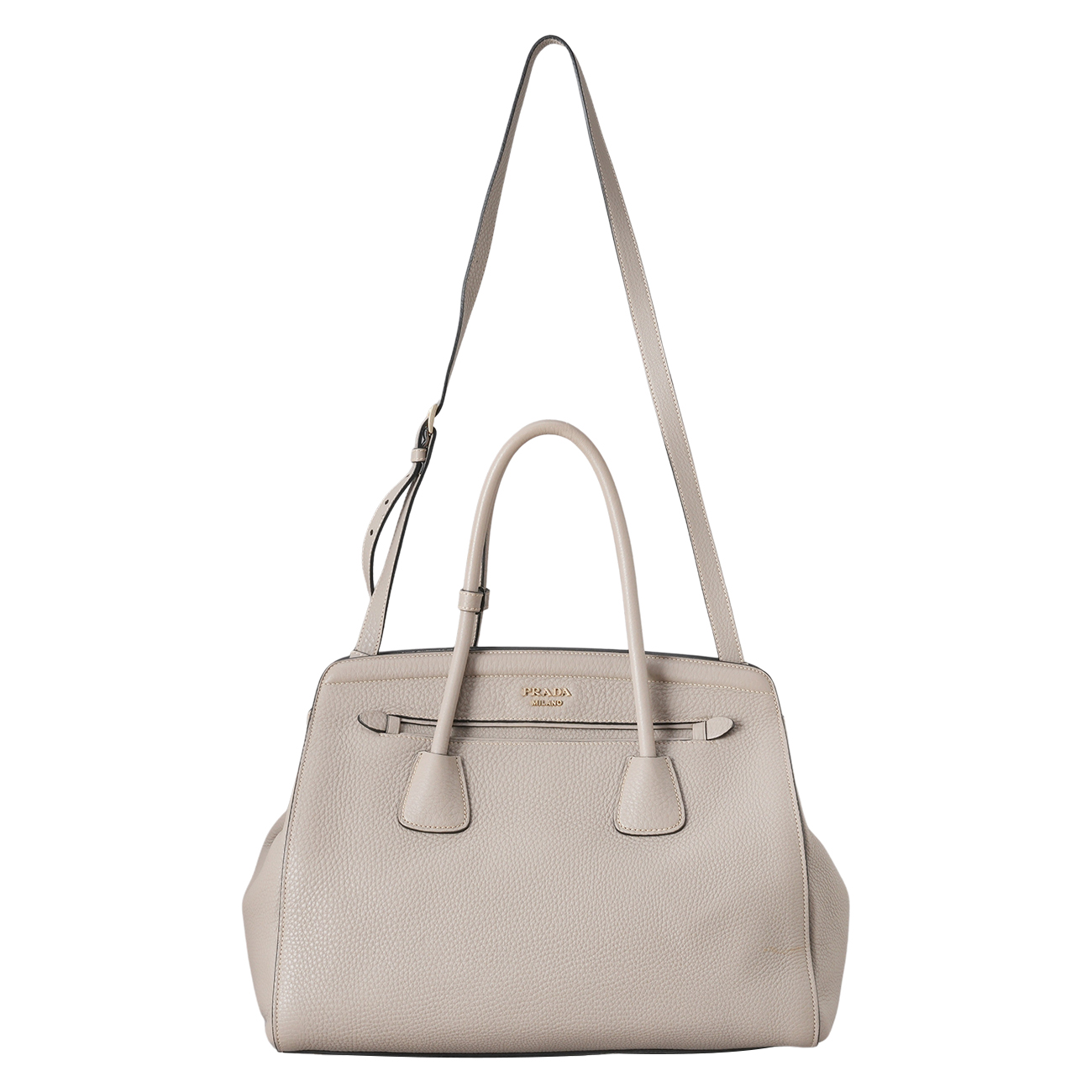 PRADA(USED)프라다 BN2571 비텔로 다이노 토트백 숄더백