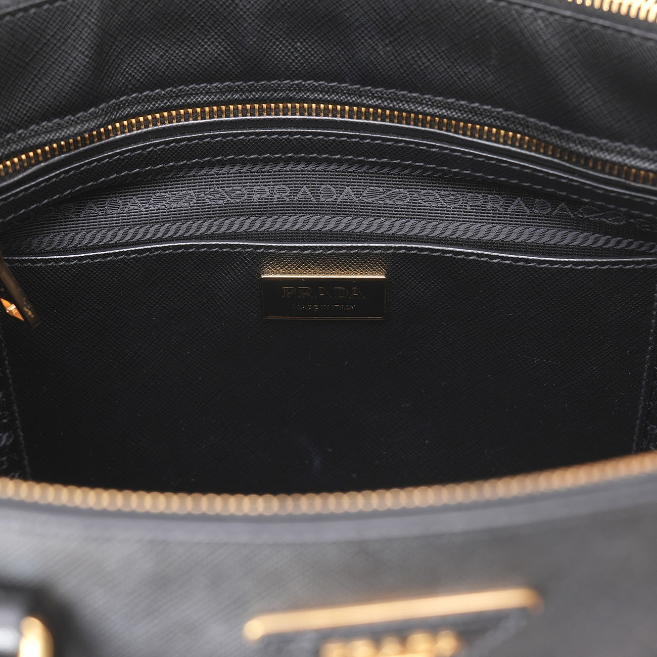PRADA(USED)프라다 사피아노 럭스 토트겸 숄더백