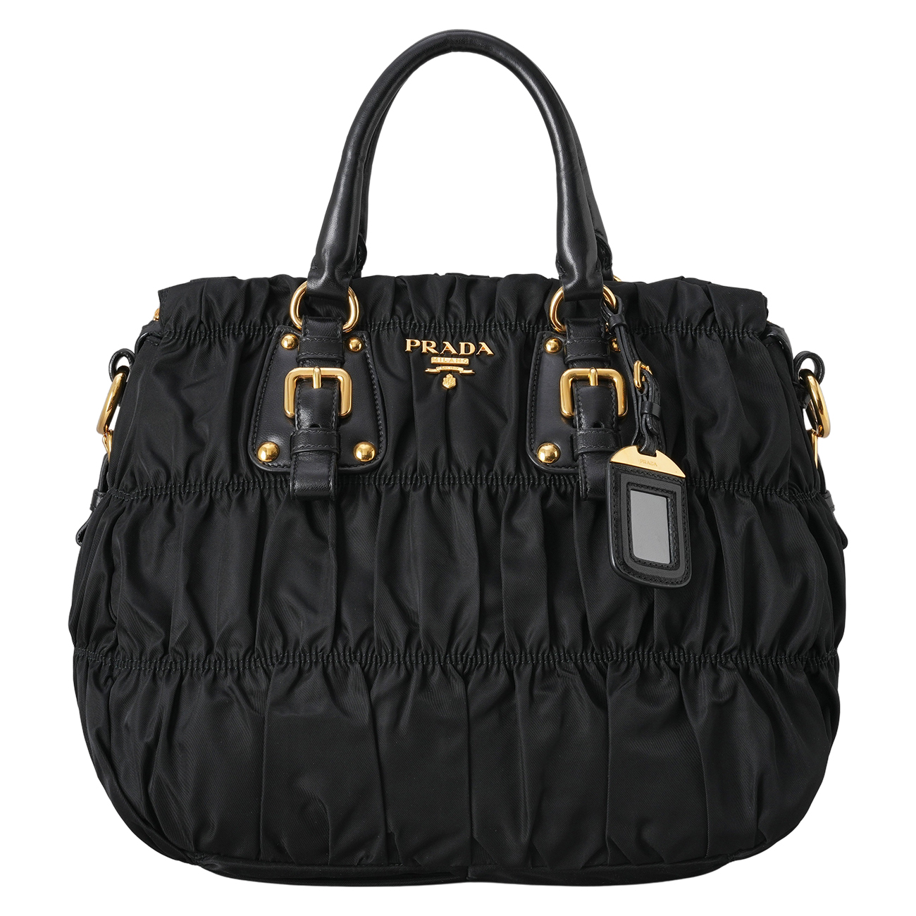 PRADA(USED)프라다 고프레 토트겸 숄더백