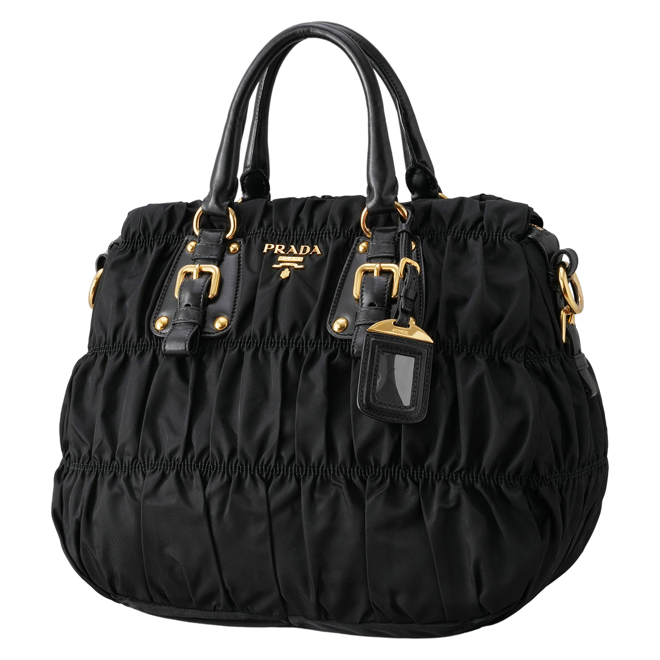 PRADA(USED)프라다 고프레 토트겸 숄더백