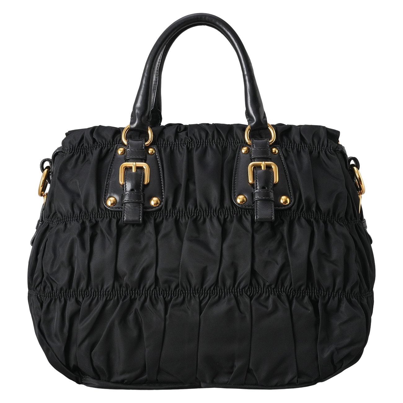 PRADA(USED)프라다 고프레 토트겸 숄더백