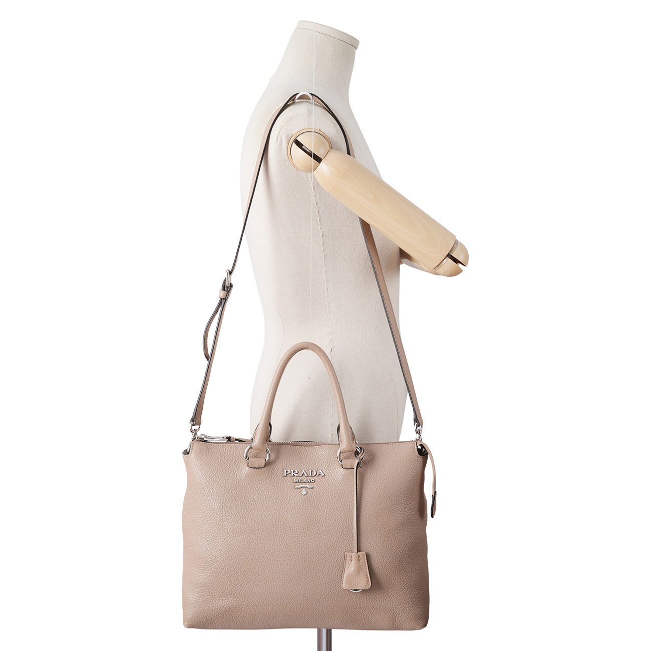PRADA(USED)프라다 1BA063 비텔로 피닉스 토트백