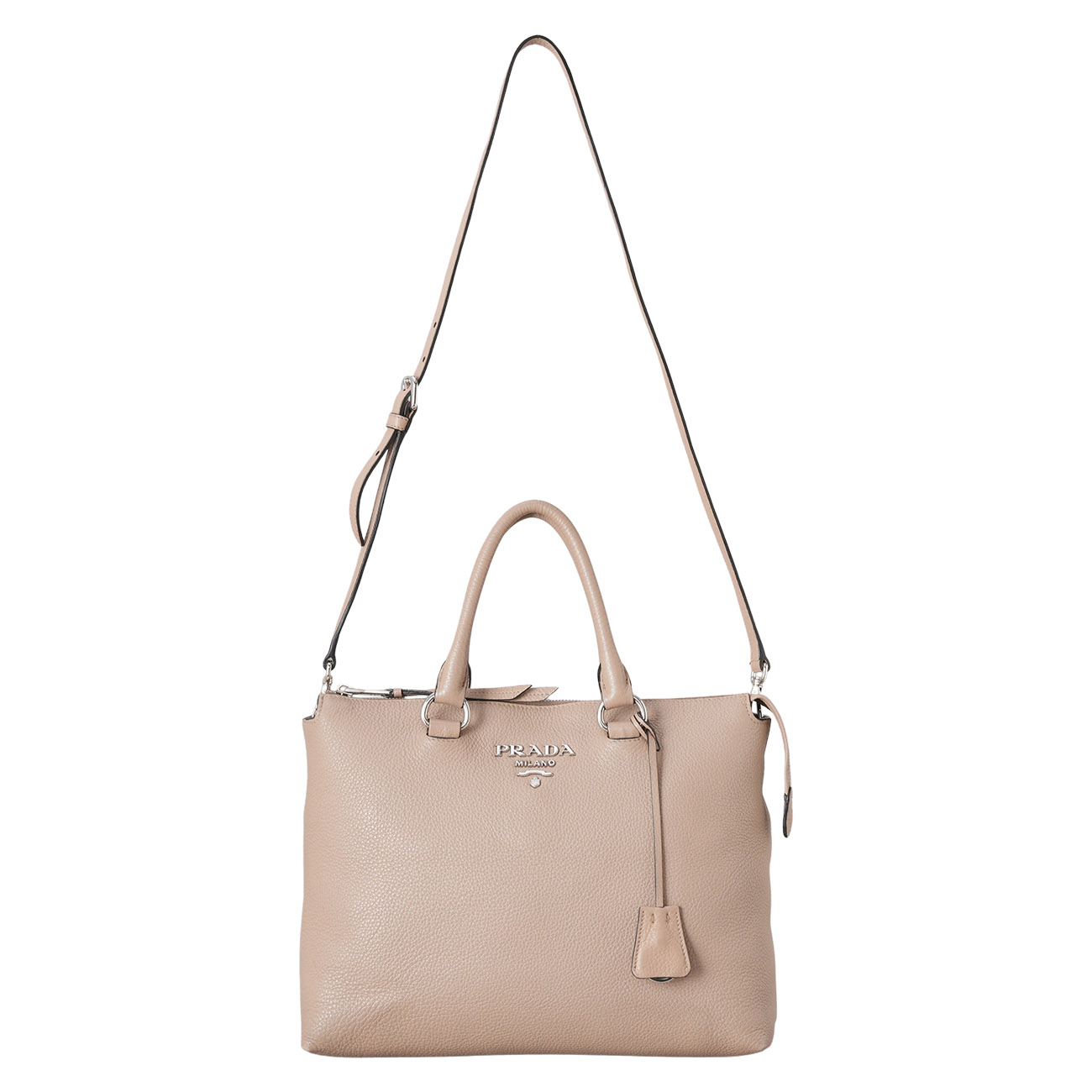 PRADA(USED)프라다 1BA063 비텔로 피닉스 토트백
