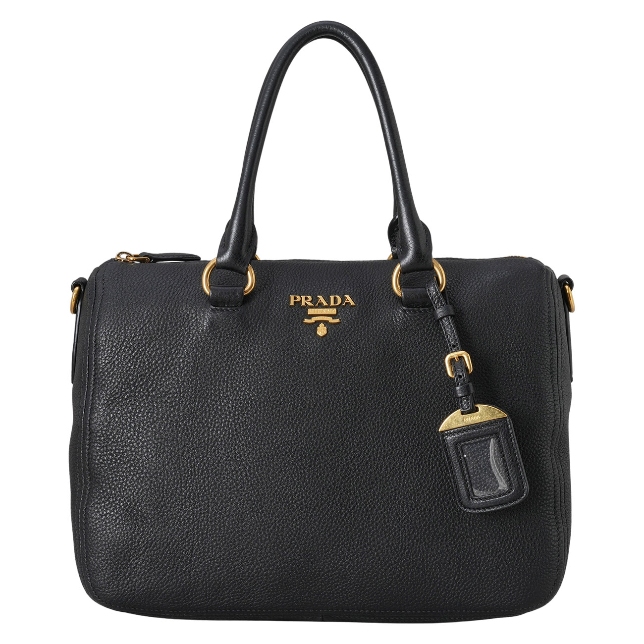 PRADA(USED)프라다 1BB023 비텔로 피닉스 보스턴 토트백