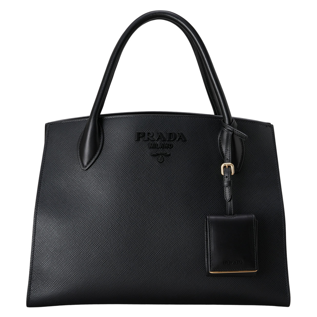 PRADA(USED)프라다 사피아노 모노크롬 토트겸 숄더백