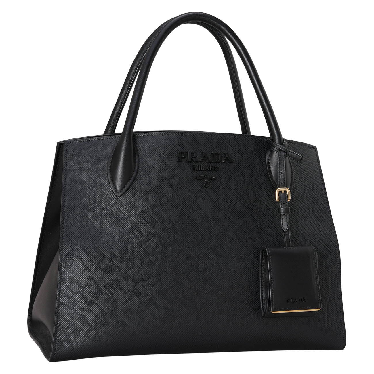 PRADA(USED)프라다 사피아노 모노크롬 토트겸 숄더백