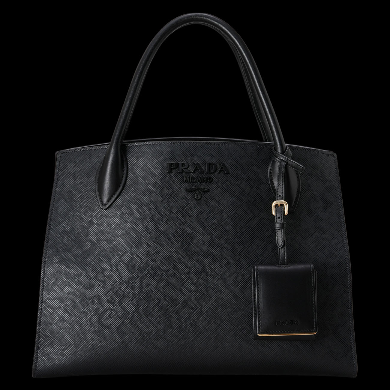 PRADA(USED)프라다 사피아노 모노크롬 토트겸 숄더백