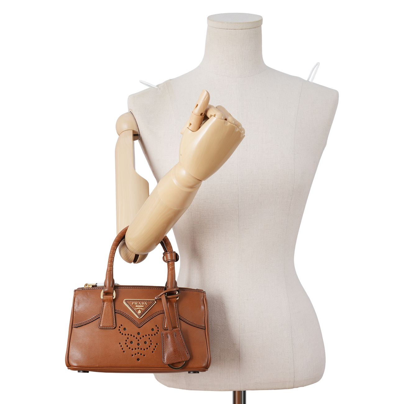 PRADA(USED)프라다 1BA916 시즌 갤러리아 가죽 미니백