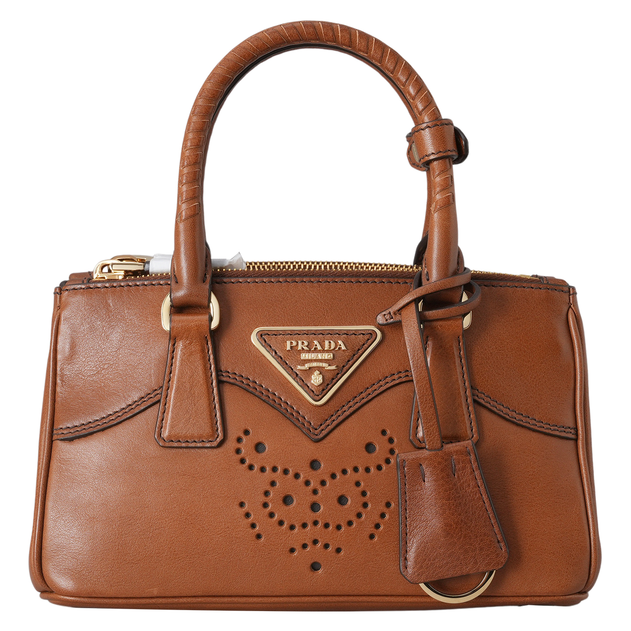 PRADA(USED)프라다 1BA916 시즌 갤러리아 가죽 미니백
