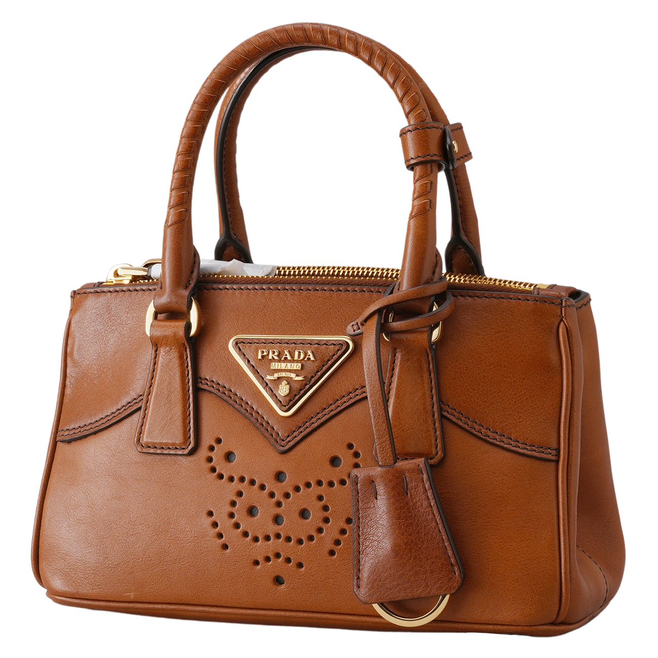 PRADA(USED)프라다 1BA916 시즌 갤러리아 가죽 미니백
