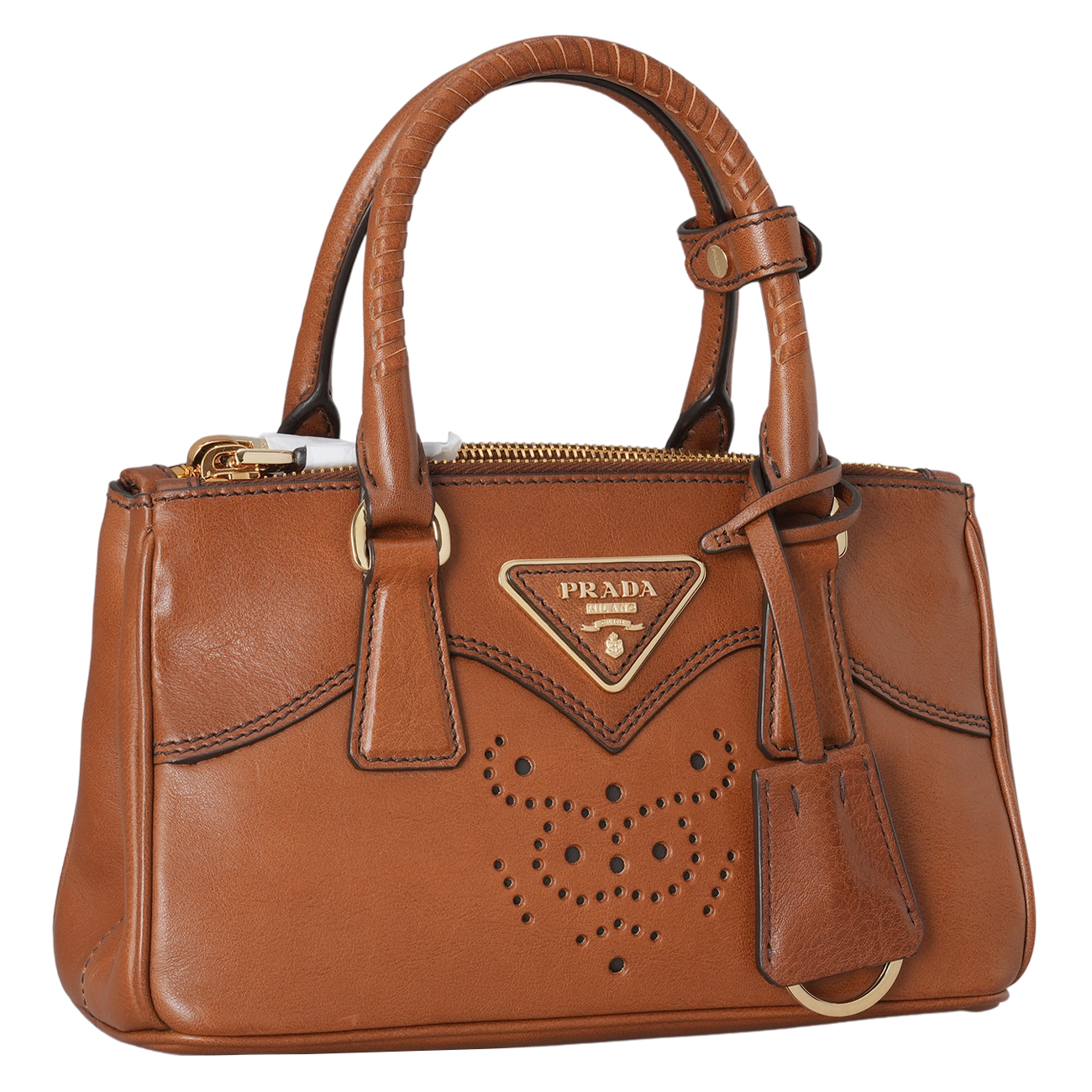 PRADA(USED)프라다 1BA916 시즌 갤러리아 가죽 미니백
